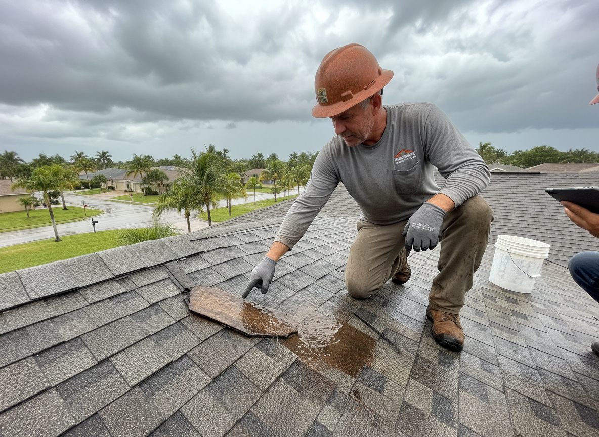 Roofing contractor in Plantation