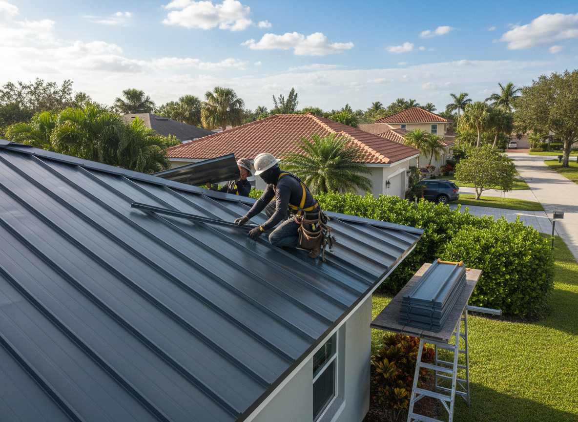 Roofing contractor in Coconut Creek
