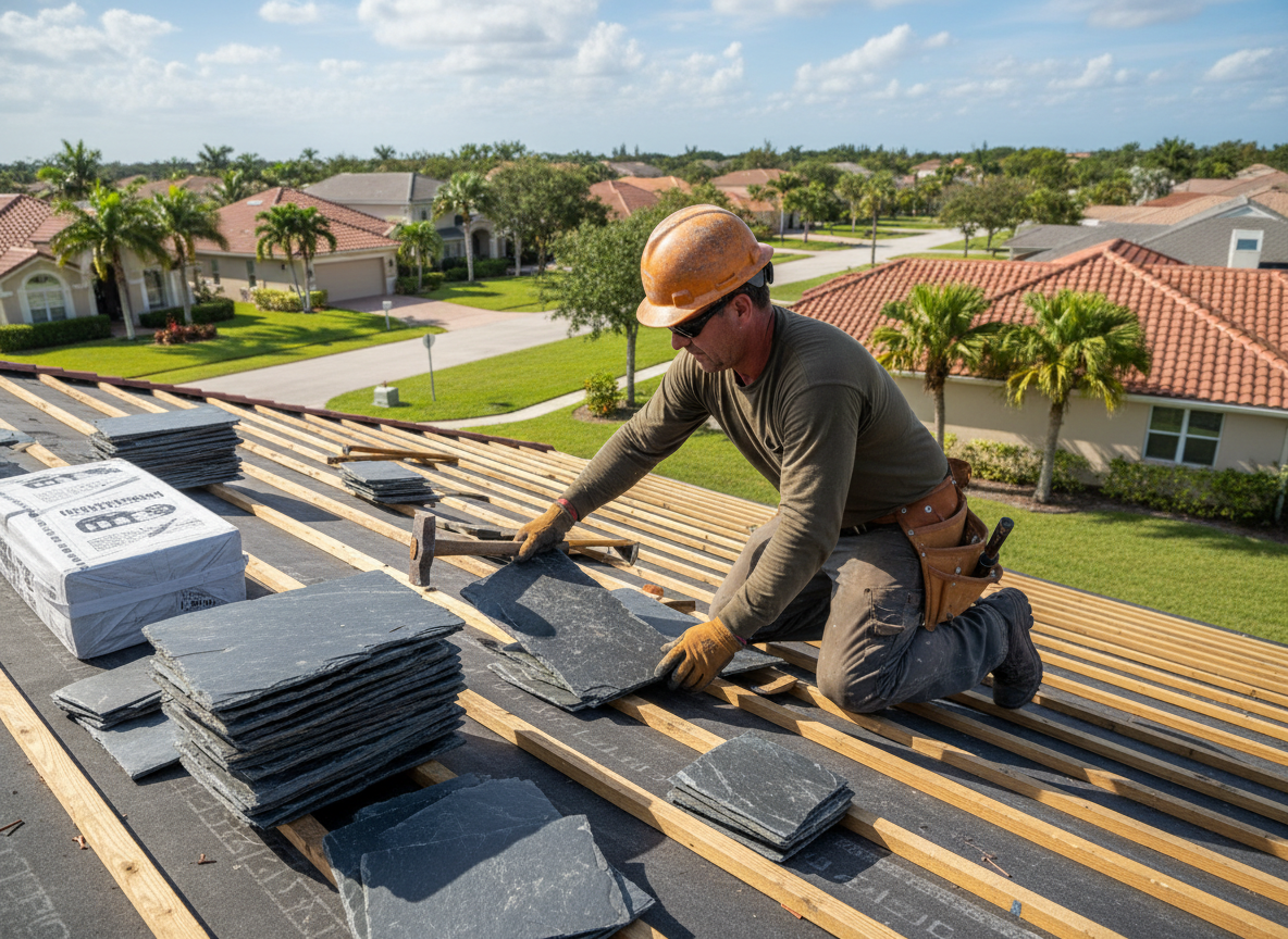 Roofing contractor in North Lauderdale